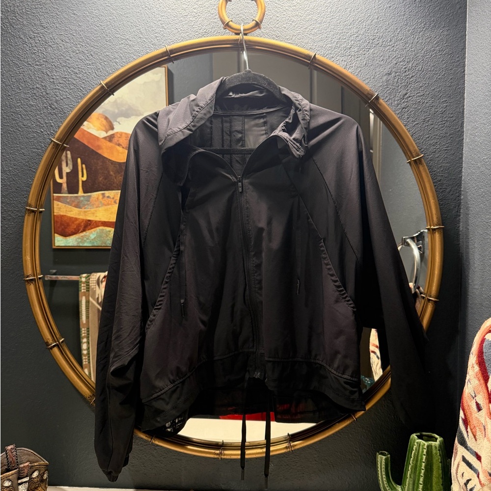 lululemon athletica Black Windbreaker Jacket